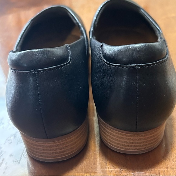 Clarks Women's Juliet Palm-Praline Dress Loafer Black Leather US 11 NWOB RET $95 - Picture 4 of 11